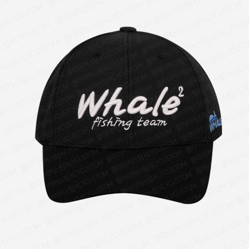 [낚시단체모자]  고래고래피싱팀 볼캡
